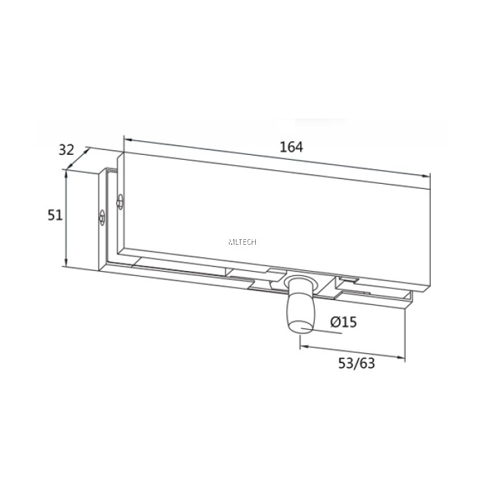 Dorma Patch Fittings PT30